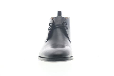 Clarks Gilman Mid 26127647 Mens Black Leather Lace Up Dress Boots