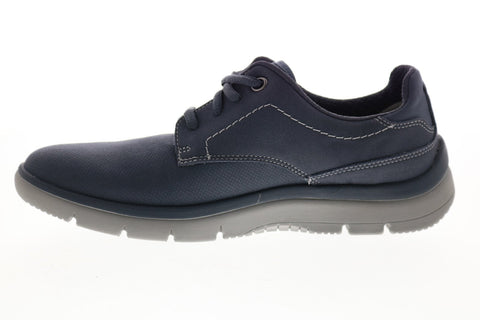 Clarks Tunsil Plain 26127760 Mens Blue Synthetic Lifestyle Sneakers Shoes
