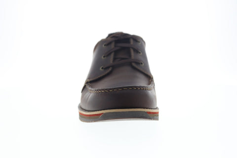 Clarks Katchur Edge 26127834 Mens Brown Leather Casual Lace Up Oxfords Shoes