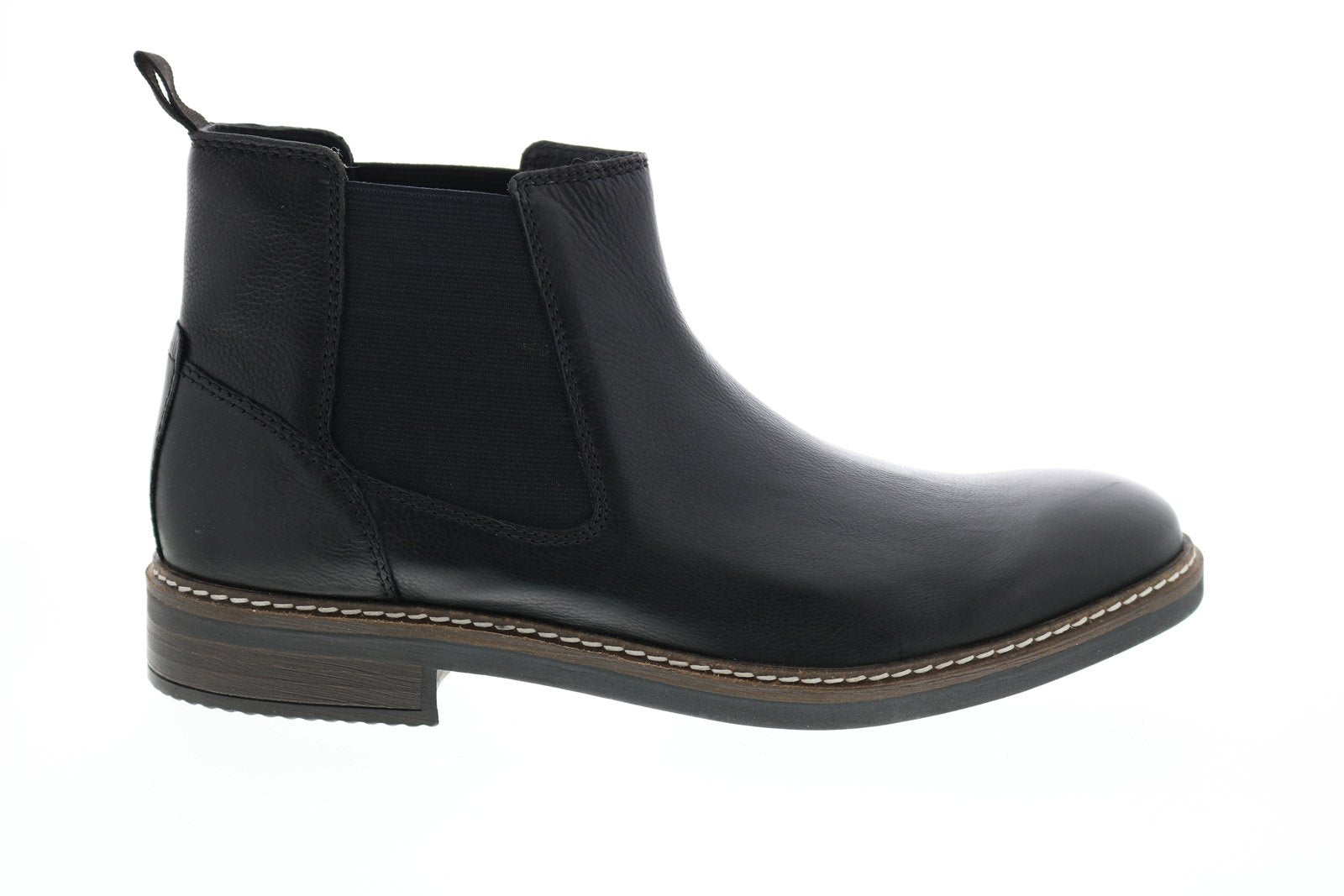 Clark’s Black Chelsea Boot Size 11M Womens Hencroft StepWP Black Leather Chelsea Boots | Clarks US main image 2