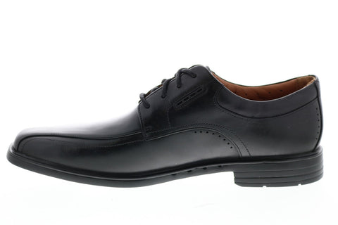 Clarks Un Kenneth Bicycle Toe Oxford Mens Black Oxfords Plain Toe Shoes