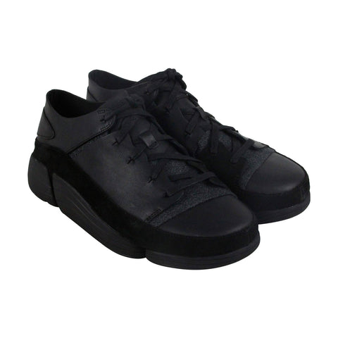 Supra Skytop Mens Black Suede Athletic Lace Up Skate Shoes