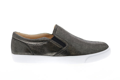 Clarks Glove Puppet 26128444 Womens Gray Leather Lifestyle Sneakers Shoes