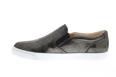 Clarks Glove Puppet 26128444 Womens Gray Leather Lifestyle Sneakers Shoes