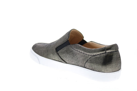 Clarks Glove Puppet 26128444 Womens Gray Leather Lifestyle Sneakers Shoes