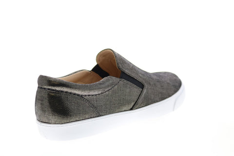 Clarks Glove Puppet 26128444 Womens Gray Leather Lifestyle Sneakers Shoes