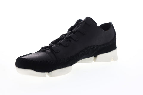 Clarks Trigenic Flex 2 26128540 Mens Black Leather Lifestyle Sneakers Shoes