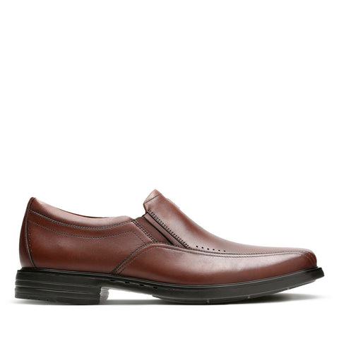 Clarks Unsheridan Go 26128692 Mens Brown Loafers & Slip Ons Casual Shoes
