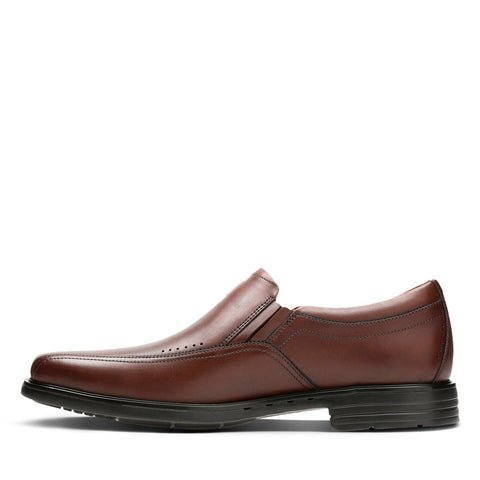 Clarks Unsheridan Go 26128692 Mens Brown Loafers & Slip Ons Casual Shoes