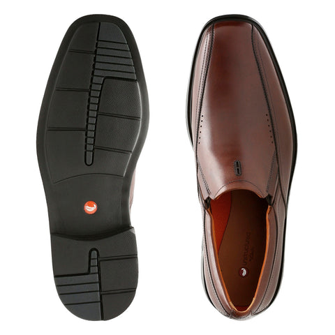 Clarks Unsheridan Go 26128692 Mens Brown Loafers & Slip Ons Casual Shoes