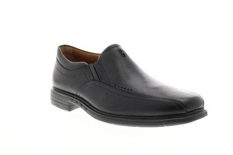 Clarks Unsheridan Go 26128694 Mens Black Leather Loafers Casual Shoes