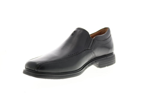 Clarks Unsheridan Go 26128694 Mens Black Leather Loafers Casual Shoes