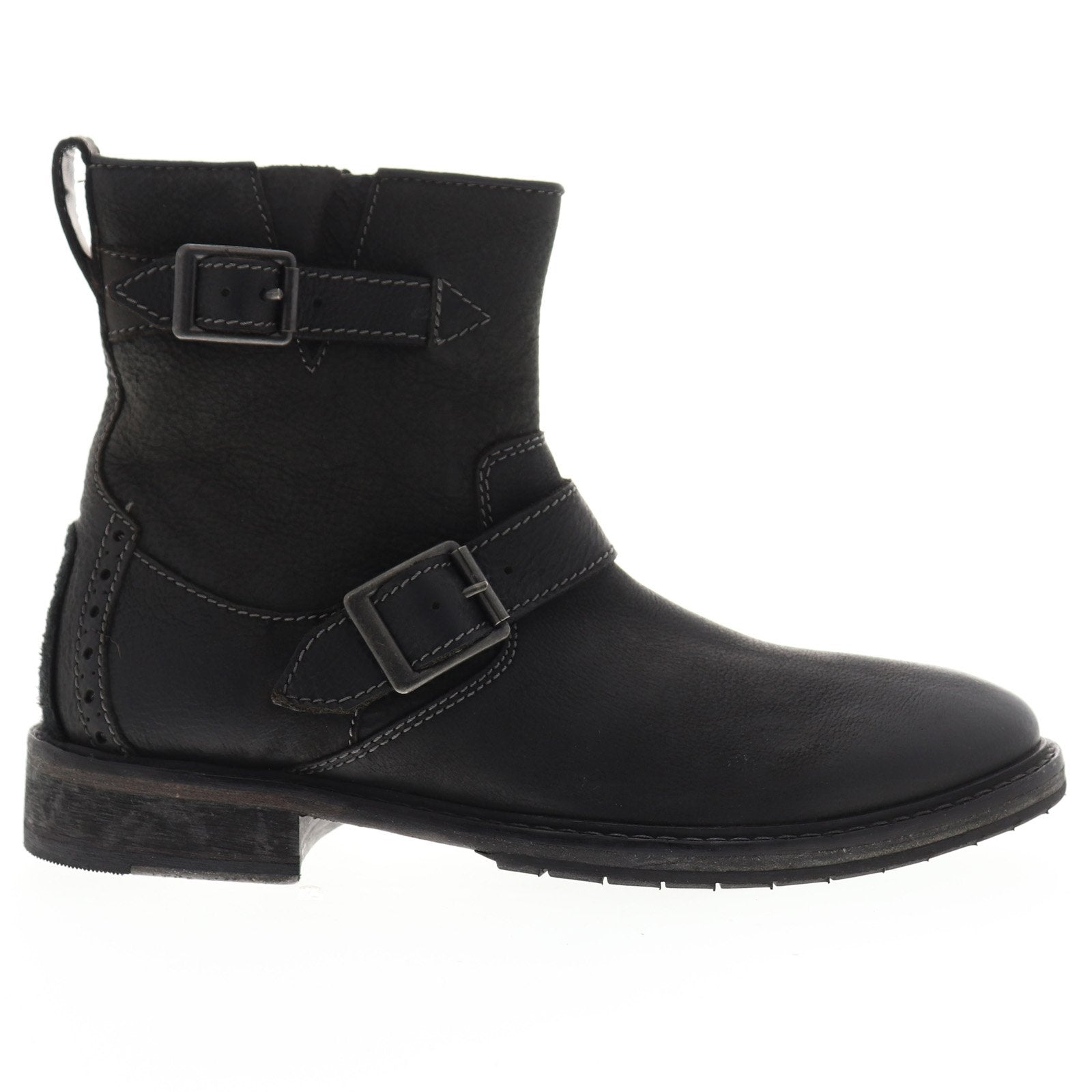 Clarks Black Men\'s Buckle‎ Boots Clarks Originals Black Wallabee Buckle Boots Clarks Originals main image 4