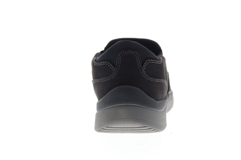 Clarks Tunsil Step 26129144 Mens Black Wide Loafers & Slip Ons Casual Shoes