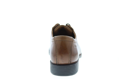 Clarks Tilden Captoe Oxford 26130096 Mens Brown Leather Oxfords Cap Toe Shoes