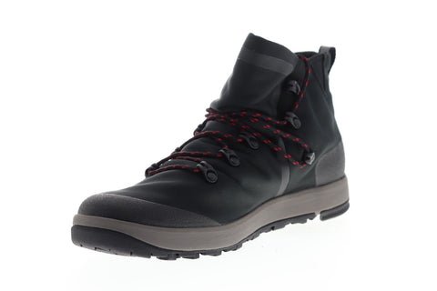 Clarks Privo Slope 26130234 Mens Black Leather Lace Up Hiking Boots Shoes