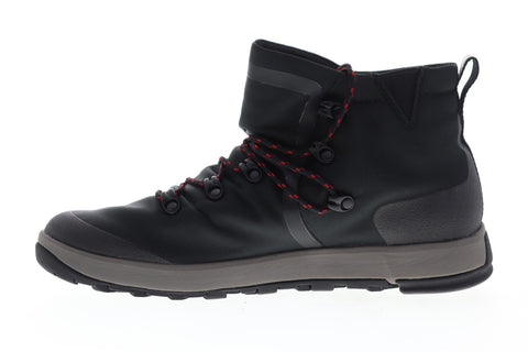 Clarks Privo Slope 26130234 Mens Black Leather Lace Up Hiking Boots Shoes