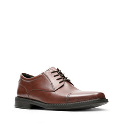 bostonian dress shoes Bostonian Classic Men's Cap Toe Leather Dress Shoes 10.5M Burgundy Lace-Up Flex