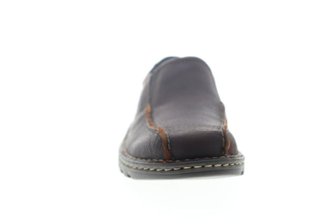 Clarks Vanek Step 26130601 Mens Brown Wide Loafers & Slip Ons Casual Shoes