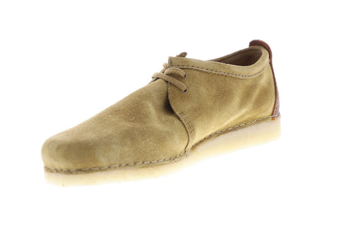 Clarks Ashton 26131149 Mens Brown Suede Casual Lace Up Oxfords Shoes