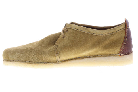 Clarks Ashton 26131149 Mens Brown Suede Casual Lace Up Oxfords Shoes