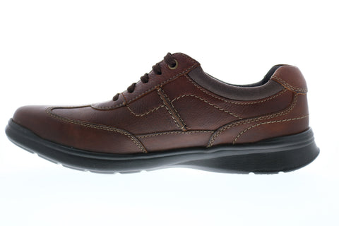 Clarks Cotrell Style 26131564 Mens Brown Leather Lifestyle Sneakers Shoes