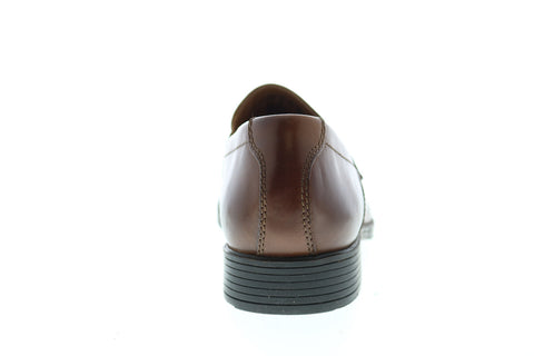 Clarks Tilden Way 26131576 Mens Brown Leather Slip On Penny Loafers Shoes