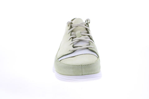 Clarks Trigenic Evo 26131590 Womens Green Nubuck Lifestyle Sneakers Shoes