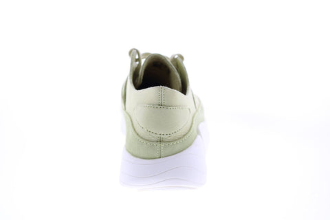 Clarks Trigenic Evo 26131590 Womens Green Nubuck Lifestyle Sneakers Shoes