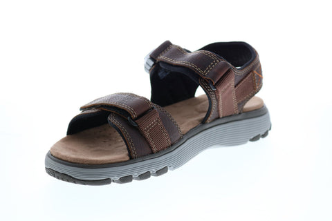Clarks Un Trek Part 26131860 Mens Brown Strap Sandals Sport Sandals Shoes