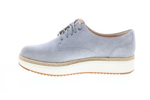 Clarks Teadale Rhea 26131977 Womens Gray Suede Lifestyle Sneakers Shoes