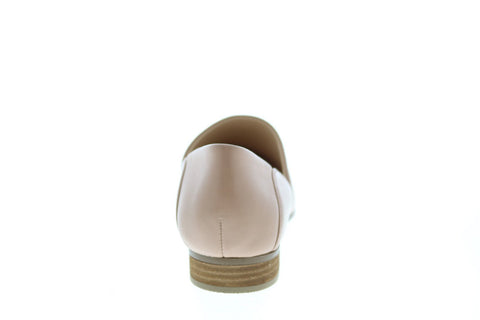 Clarks Pure Tone 26132486 Womens Beige Wide Leather Slip On Loafer Flats Shoes