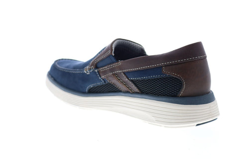 Clarks Un Abode Free 26132601 Mens Blue Nubuck Casual Slip On Loafers Shoes