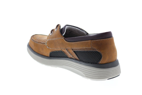 Clarks Un Abode Step 26132615 Mens Brown Loafers & Slip Ons Boat Shoes