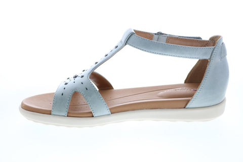 Clarks Un Reisel Mara 26133242 Womens Blue Gray Slingback Sandals Shoes