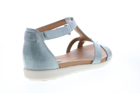 Clarks Un Reisel Mara 26133242 Womens Blue Gray Slingback Sandals Shoes