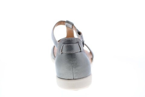 Clarks Un Reisel Mara 26133243 Womens Gray Wide Slingback Sandals Shoes