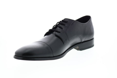Bostonian Nantasket Cap Mens Black Oxfords & Lace Ups Cap Toe Shoes