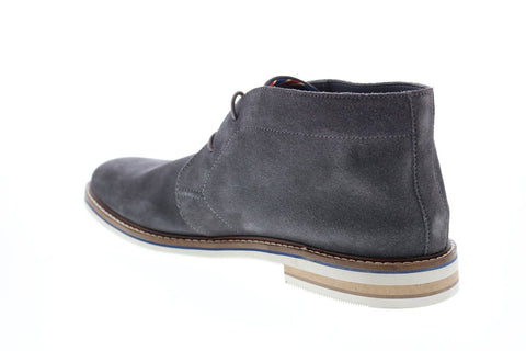 Bostonian Dezmin Mid 26133410 Mens Gray Suede Lace Up Chukkas Boots