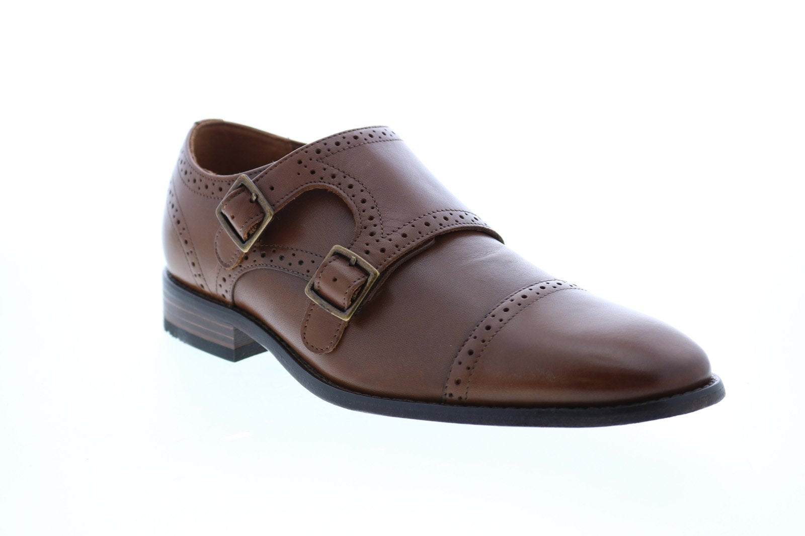 10 Bostonian Nantasket Monk Strap Dress Shoes Brown Monk Strap Shoe Tan Brown | Thomas Bird | tblon.com main image 4