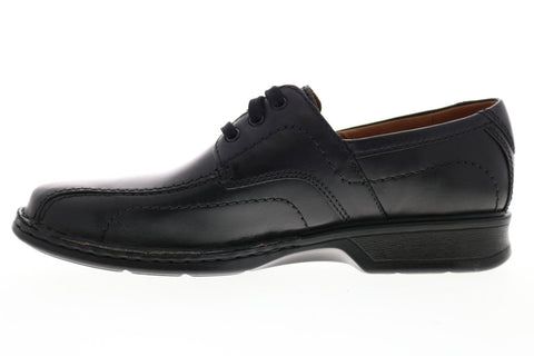 Clarks Northam Edge 26133477 Mens Black Wide Leather Casual Oxfords Shoes