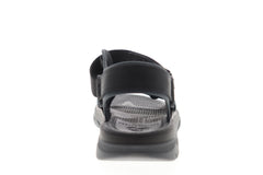 Clarks Balta Reef Black Cloudsteppers by Clarks Balta Reef Sandals Black/Grey Men main image 2