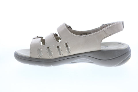 Clarks Saylie Quartz 26133700 Womens Brown Wide Slingback Sandals Shoes