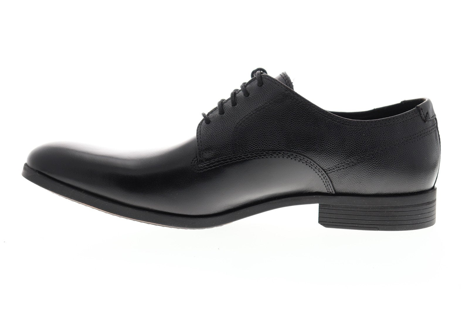 rulle give butik Clarks Gilmore Walk 26134860 Mens Black Leather Lace Up Plain Toe Oxfo -  Ruze Shoes