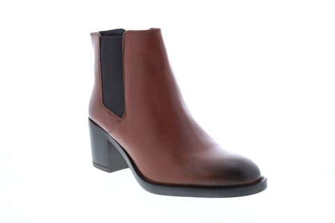 Clarks Mascarpone Bay 26135270 Womens Brown Leather Slip On Chelsea Boots