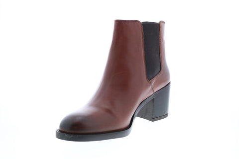 Clarks Mascarpone Bay 26135270 Womens Brown Leather Slip On Chelsea Boots