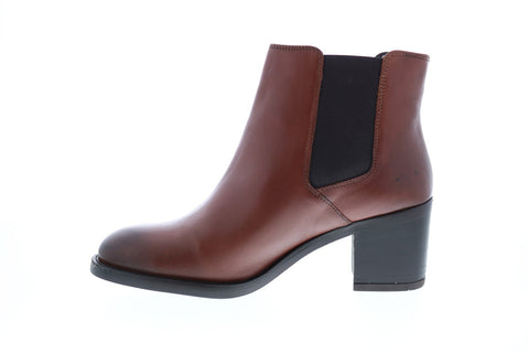 Clarks Mascarpone Bay 26135270 Womens Brown Leather Slip On Chelsea Boots