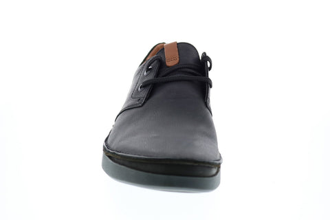 Clarks Oakland Lace 26135394 Mens Black Oxfords & Lace Ups Plain Toe Shoes