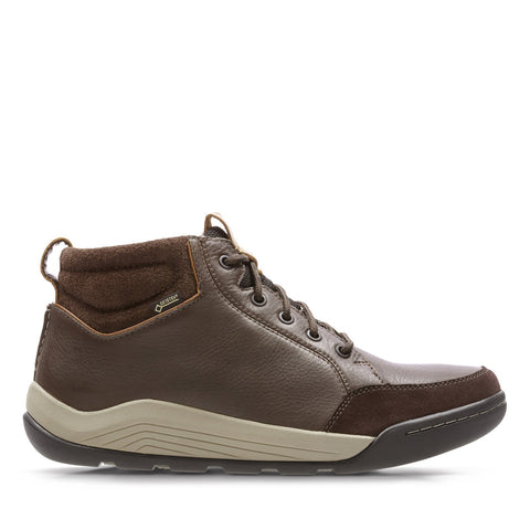 Clarks Ashcombe Mid Gore-Tex GTX 26135409 Mens Brown Casual Dress Boots