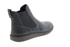 Clarks Hale Mid 26135897 Mens Gray Nubuck Slip On Chelsea  display picture 1